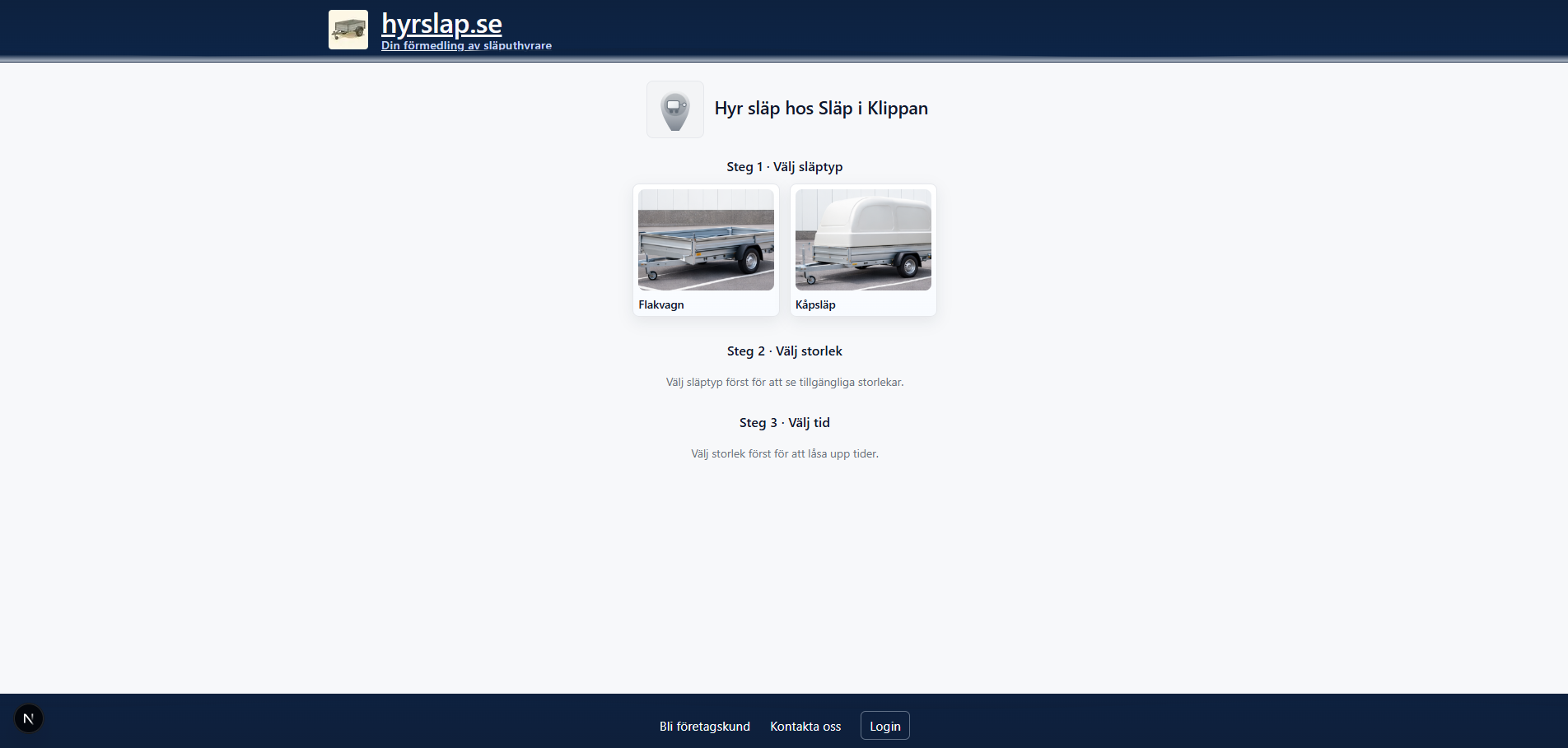 Skärmbild från tillgänglighetsvy